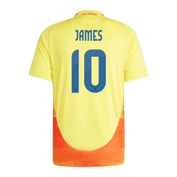 Maillot Colombie James Rodriguez 10 Homme Domicile 2024