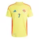 Maillot Colombie Luis Diaz 7 Homme Domicile 2024