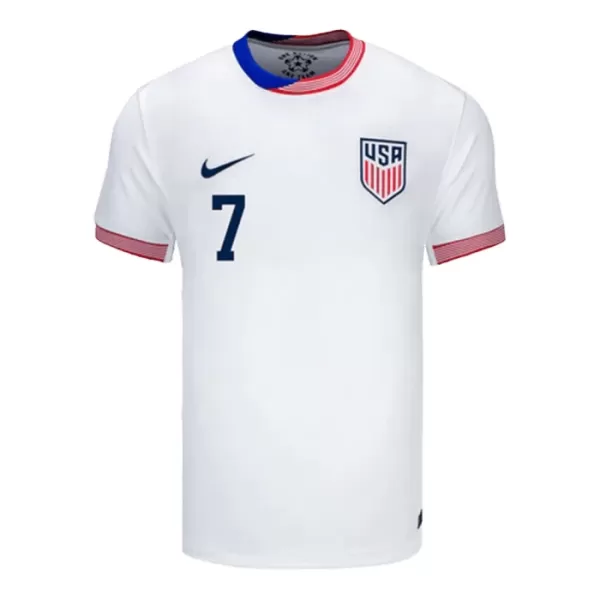 Maillot États-Unis Reyna 7 Homme Domicile 2024