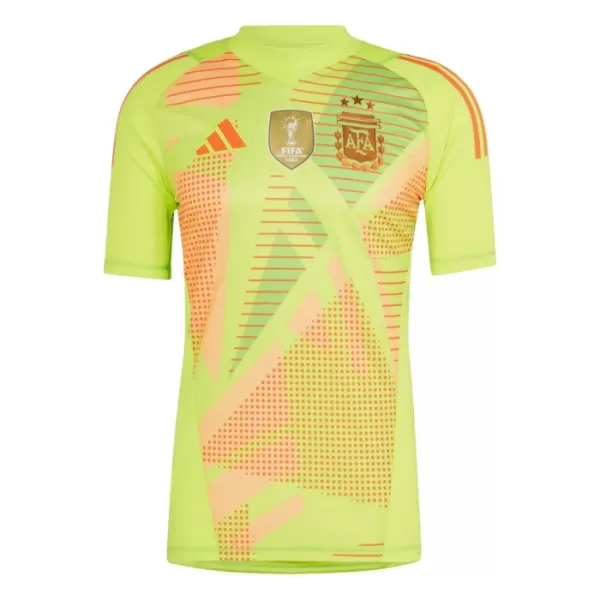 Maillot Gardien Argentine Homme 2024 Jaune