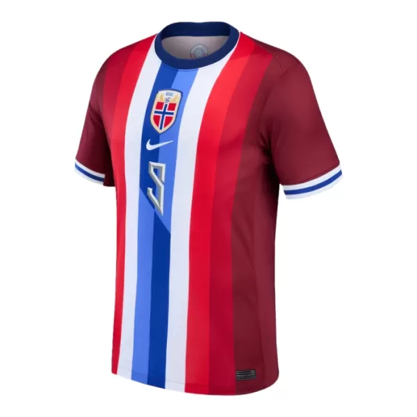 Maillot Norvège Haaland 9 Homme Domicile 2024