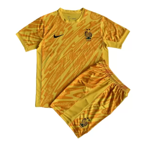 Maillot Gardien France Enfant Euro 2024 Jaune