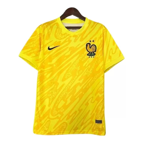 Maillot Gardien France Homme Euro 2024 Jaune