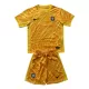 Maillot Gardien Pays-Bas Enfant Euro 2024 Jaune