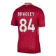 Maillot Liverpool Conor Bradley 84 Homme Domicile 2024-25