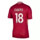 Maillot Liverpool Gakpo 18 Homme Domicile 2024-25