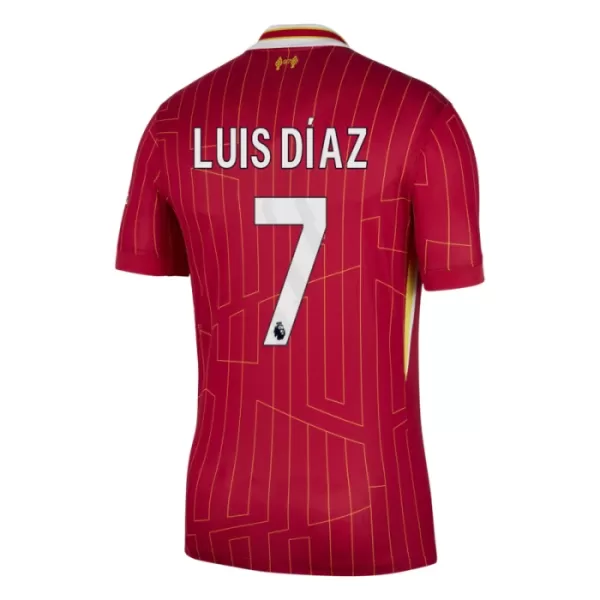 Maillot Liverpool Luis Diaz 7 Enfant Domicile 2024-25