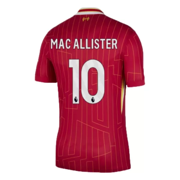 Maillot Liverpool Mac Allister 10 Homme Domicile 2024-25