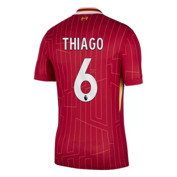 Maillot Liverpool Thiago 6 Homme Domicile 2024-25