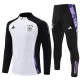 Allemagne Sweat d'Entraînement Homme 2024-25 Quart-Zip Blanche