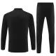 Allemagne Sweat d'Entraînement Homme 2024-25 Quart-Zip Noire