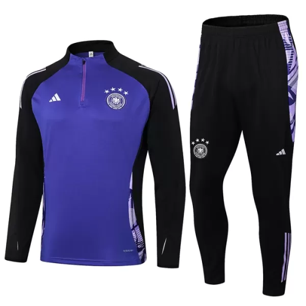 Allemagne Sweat d'Entraînement Homme 2024-25 Quart-Zip Violet