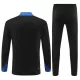 Inter Milan Sweat d'Entraînement Enfant 2024-25 Quart-Zip Noire