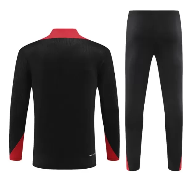 Liverpool Sweat d'Entraînement Enfant 2024-25 Quart-Zip Noire