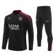 Paris Saint-Germain Sweat d'Entraînement Homme 2024-25 Quart-Zip Noire