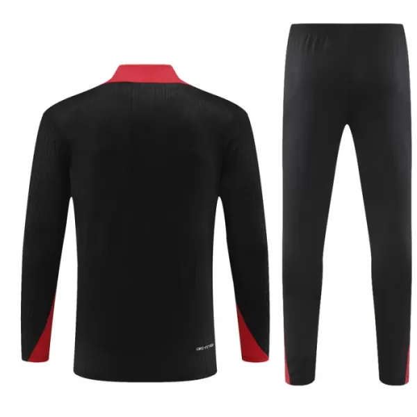 Portugal Sweat d'Entraînement Homme 2024-25 Quart-Zip Noire