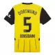 Maillot Borussia Dortmund Bensebaini 5 Homme Domicile 2024-25