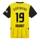 Maillot Borussia Dortmund Brandt 19 Enfant Domicile 2024-25