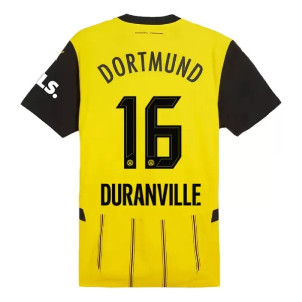 Maillot Borussia Dortmund Duranville 16 Homme Domicile 2024-25