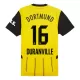 Maillot Borussia Dortmund Duranville 16 Homme Domicile 2024-25