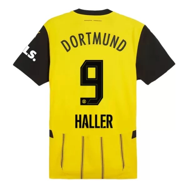 Maillot Borussia Dortmund Haller 9 Homme Domicile 2024-25