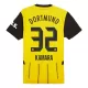 Maillot Borussia Dortmund Kamara 32 Homme Domicile 2024-25