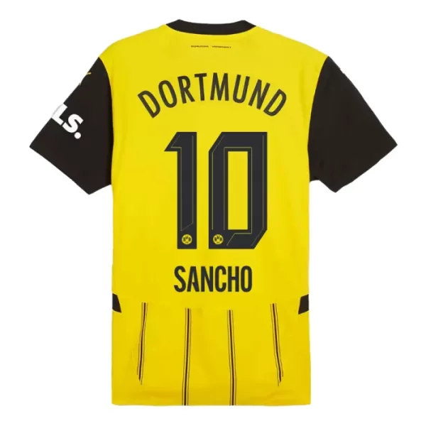 Maillot Borussia Dortmund Sancho 10 Enfant Domicile 2024-25