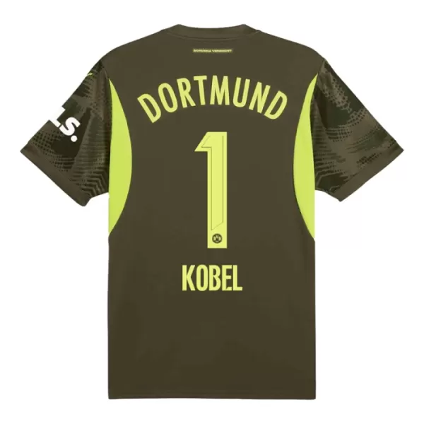 Maillot Gardien Borussia Dortmund Kobel 1 Homme Extérieur 2024-25