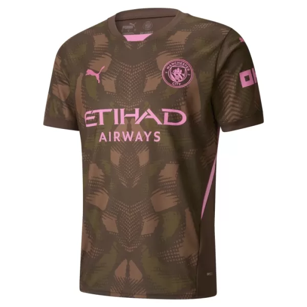 Maillot Gardien Manchester City Ederson 31 Enfant Domicile 2024-25