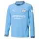 Maillot Manches Longues Manchester City De Bruyne 17 Homme Domicile 2024-25