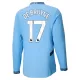 Maillot Manches Longues Manchester City De Bruyne 17 Homme Domicile 2024-25