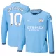 Maillot Manches Longues Manchester City Grealish 10 Homme Domicile 2024-25