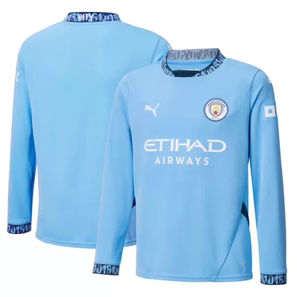 Maillot Manches Longues Manchester City Homme Domicile 2024-25