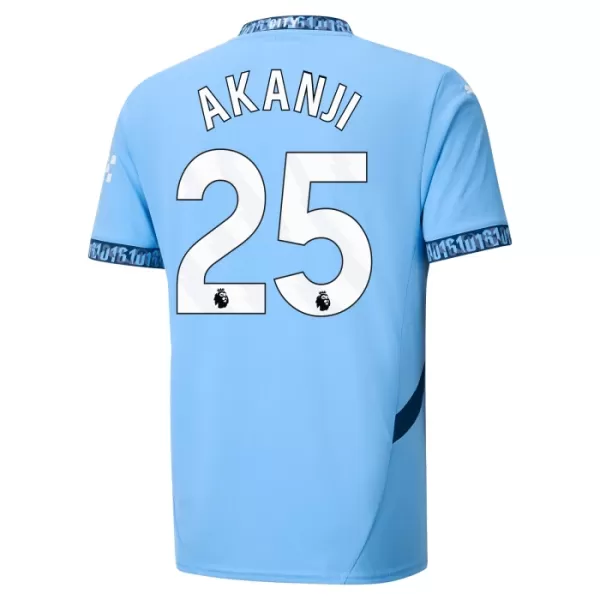 Maillot Manchester City Akanji 25 Homme Domicile 2024-25