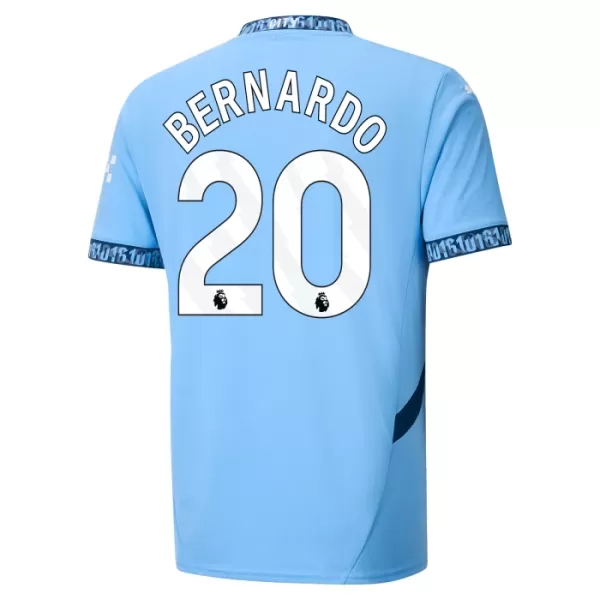 Maillot Manchester City Bernardo 20 Enfant Domicile 2024-25