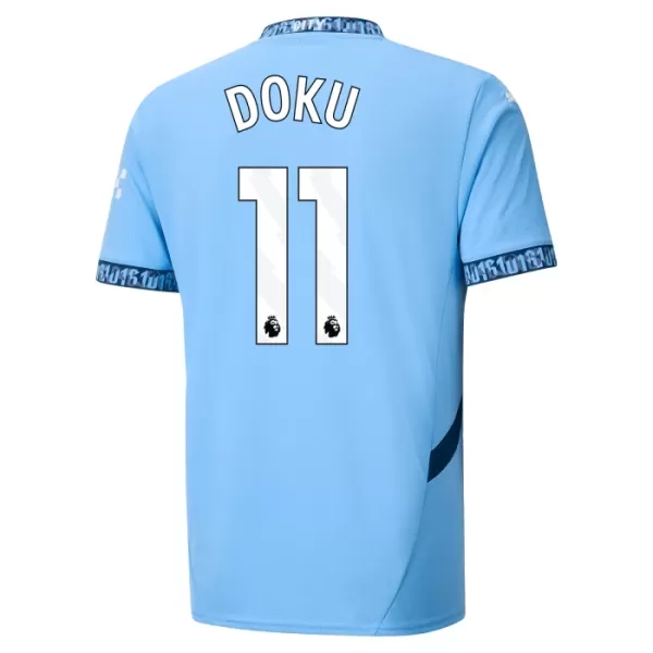 Maillot Manchester City Doku 11 Enfant Domicile 2024-25