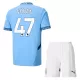 Maillot Manchester City Foden 47 Enfant Domicile 2024-25