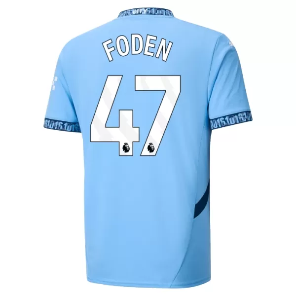 Maillot Manchester City Foden 47 Enfant Domicile 2024-25