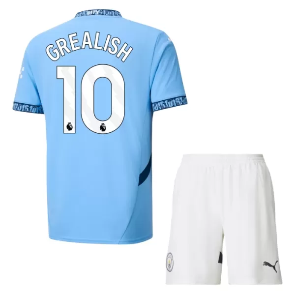 Maillot Manchester City Grealish 10 Enfant Domicile 2024-25