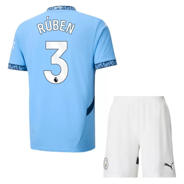 Maillot Manchester City Ruben 3 Enfant Domicile 2024-25