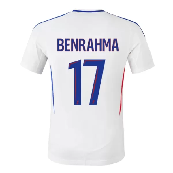 Maillot Olympique Lyonnais Said Benrahma 17 Homme Domicile 2024-25