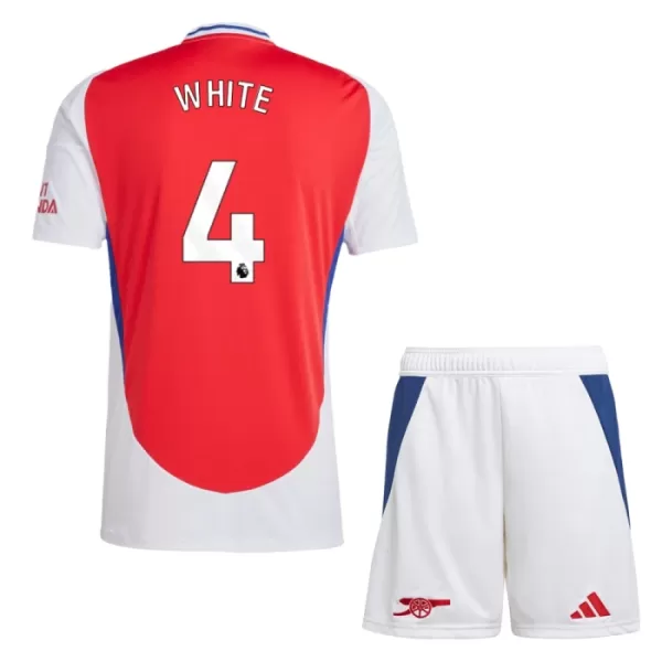 Maillot Arsenal Ben White 4 Enfant Domicile 2024-25