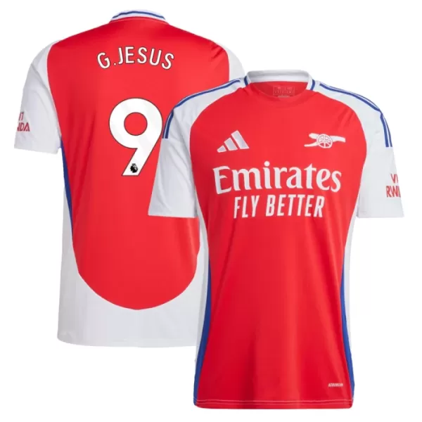 Maillot Arsenal G. Jesus 9 Homme Domicile 2024-25