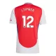 Maillot Arsenal J. Timber 12 Homme Domicile 2024-25