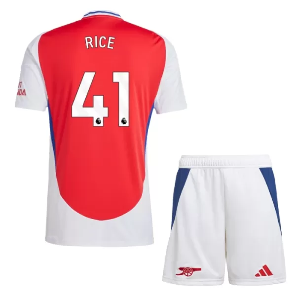 Maillot Arsenal Rice 41 Enfant Domicile 2024-25