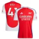 Maillot Arsenal Rice 41 Homme Domicile 2024-25