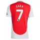 Maillot Arsenal Saka 7 Homme Domicile 2024-25