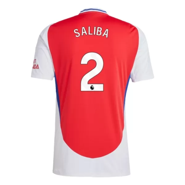 Maillot Arsenal Saliba 2 Enfant Domicile 2024-25