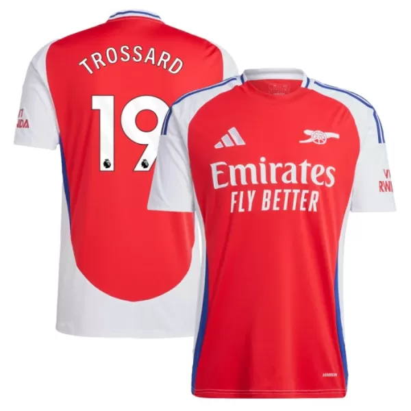 Maillot Arsenal Trossard 19 Homme Domicile 2024-25