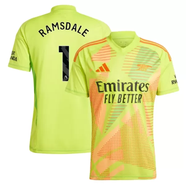 Maillot Gardien Arsenal Ramsdale 1 Homme Domicile 2024-25